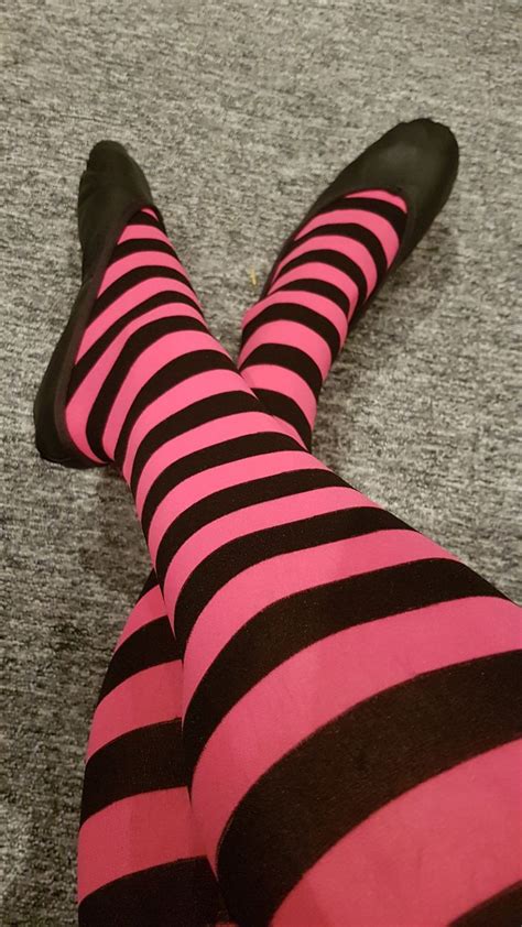 Celebrities Who Love Witchy Striped Tights